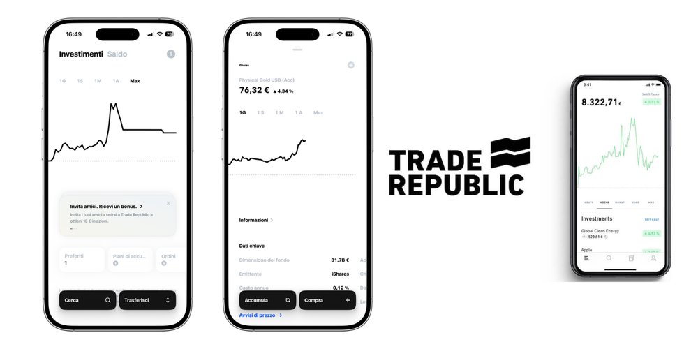 App mobile di Trade Republic